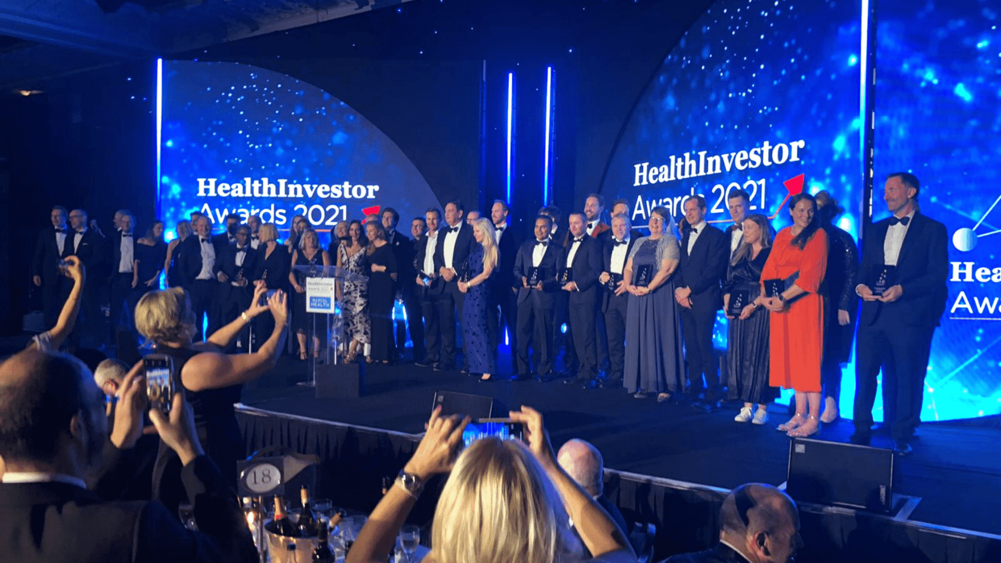 HealthInvestor Awards 2021 presentation